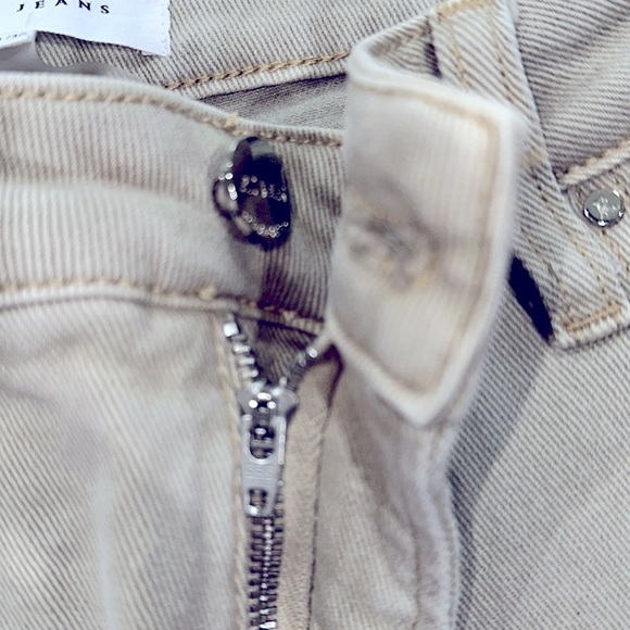 Risen Jeans size 11/30 raw hem high rise - Picture 6 of 8